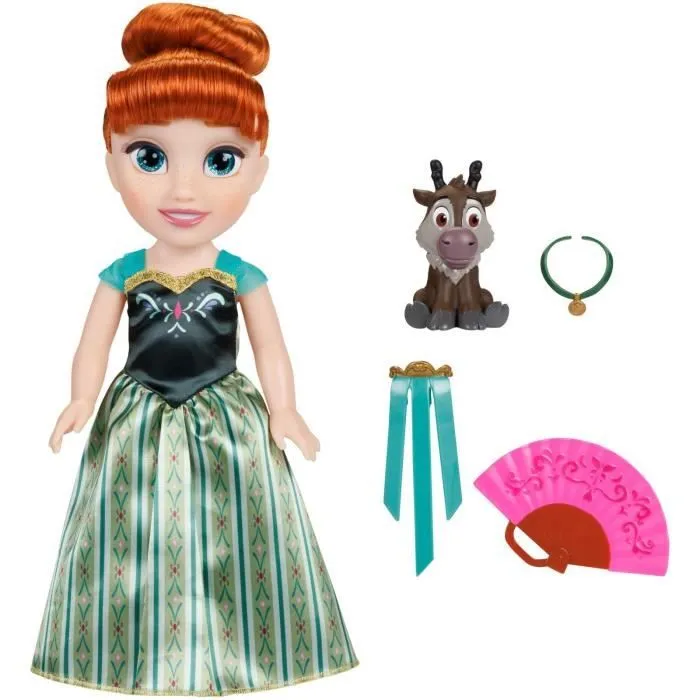 REINE DES NEIGES 2 - Poupée Anna musicale - 38 cm - JAKKS - 480446-2