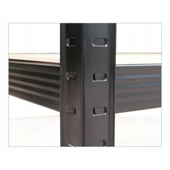 REGIO - Rayonnage industriel en métal - 90x30x180 - 5 étagères - Rayonnage de stockage-3