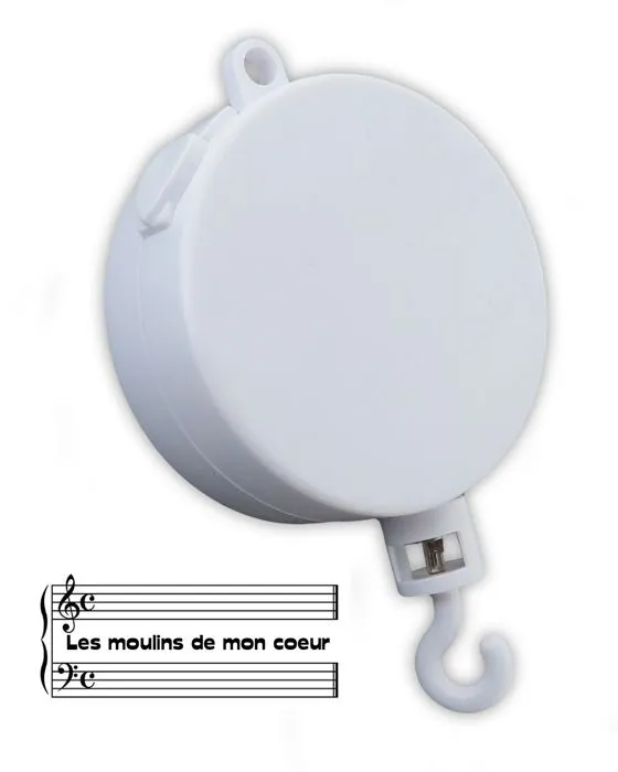 Les moulins de mon coeur (M. Legrand) - Boîte à musique / mécanisme musical pour mobile-0