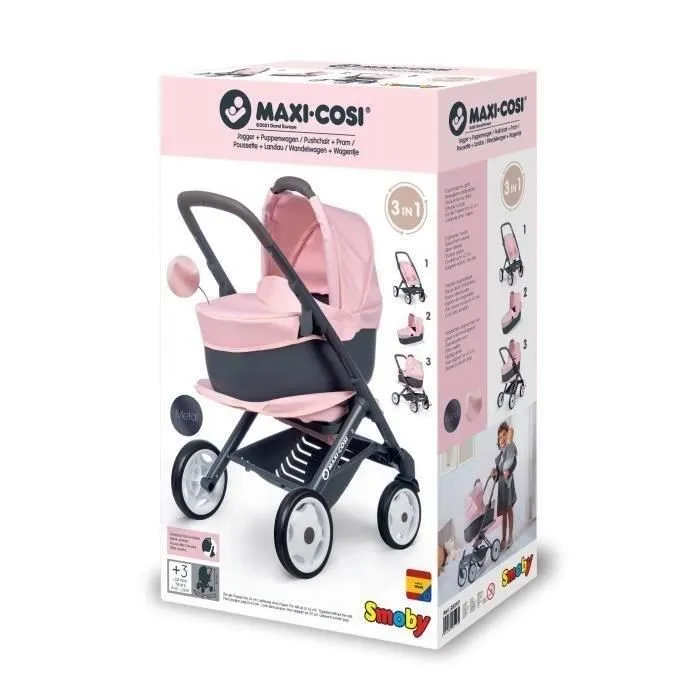 Poussette double smoby bebe confort online