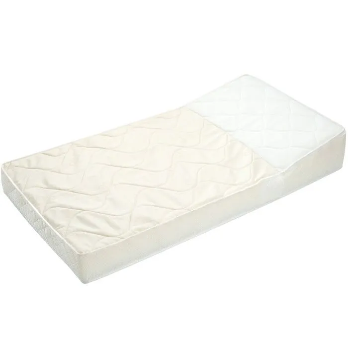 Matelas bébé Anti-reflux en coton bio Made in France Écru 60x120-0