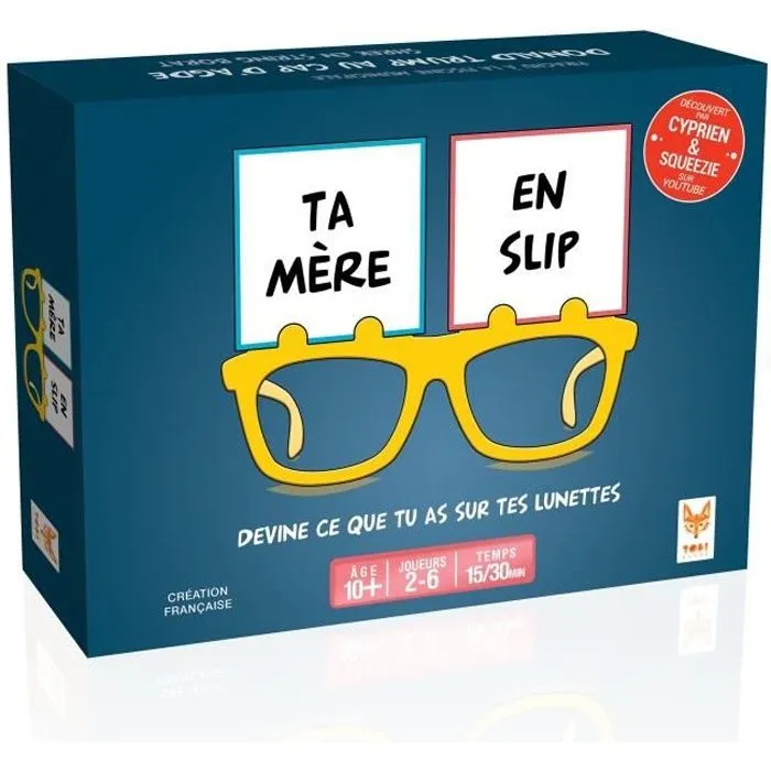 TOPI GAMES Ta mère en slip - Jeux de société-0