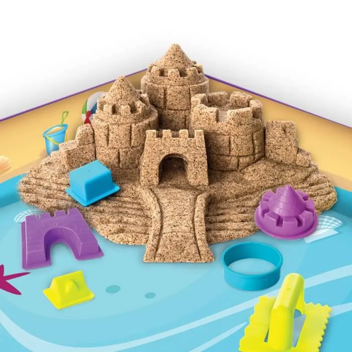 COFFRET PLAGE 340G + 9 ACCESSOIRES - KINETIC SAND - SABLE MAGIQUE - Jouet 3 ans-3