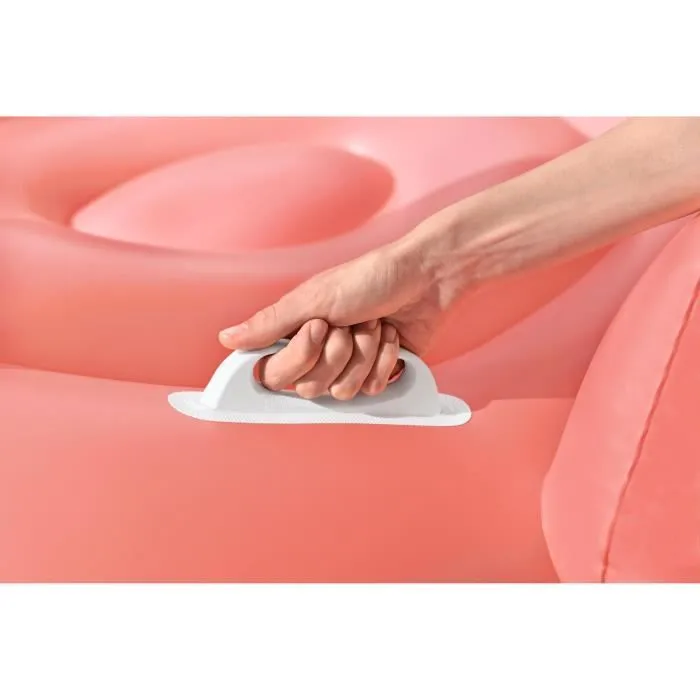 Bouée à chevaucher - Bestway - Flamant rose - 168 x 120 cm-3