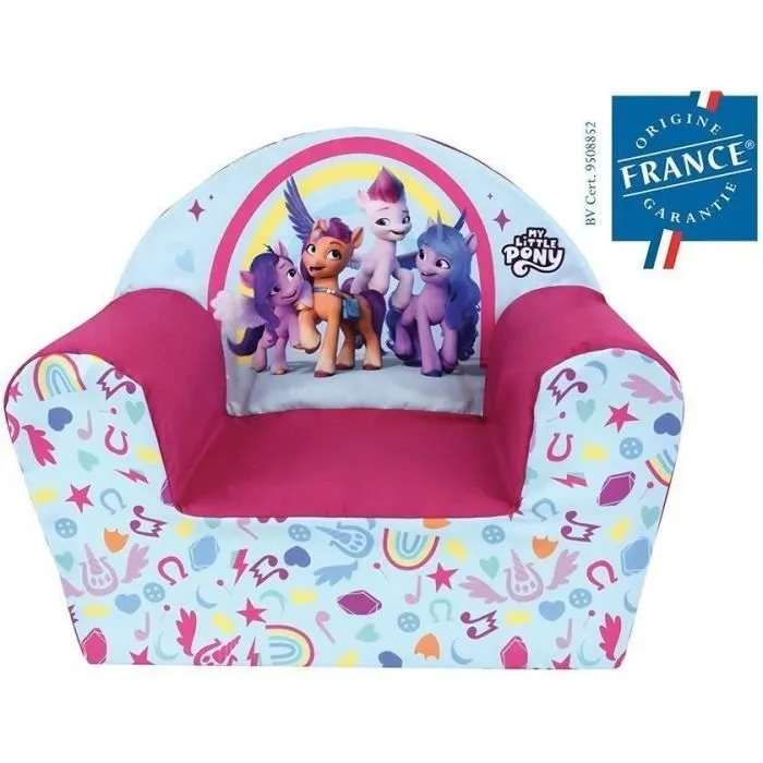 Fauteuil club Zipp Sunny Pipp Izz MY LITTLE PONY - Fun House - L.52 x P.33 x H.42 cm - origine France-1