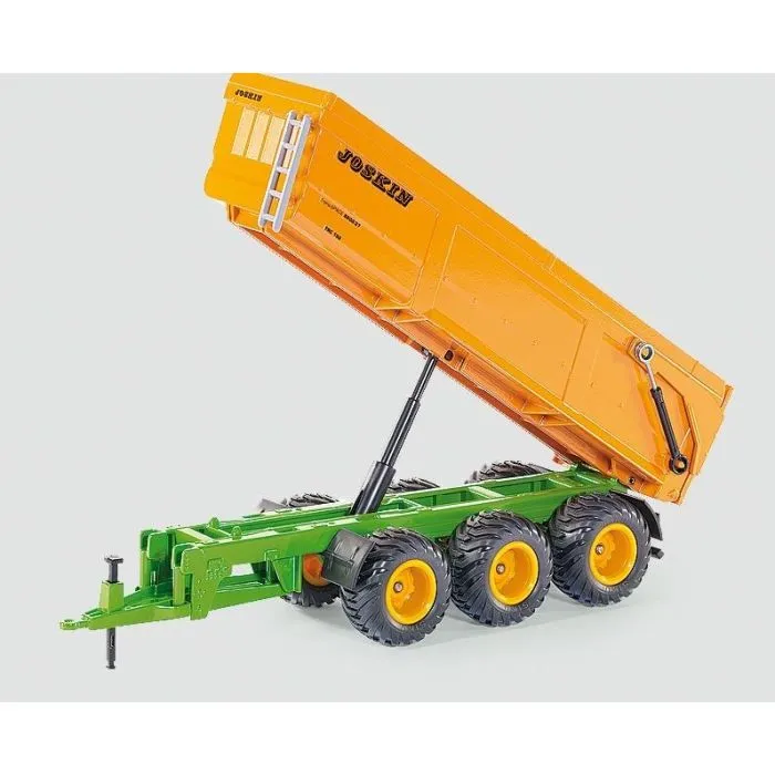 Benne Monocoque 3 Essieux Joskin - SIKU - Jouet en métal échelle 1/32ème pour garçon à partir de 3 ans-1