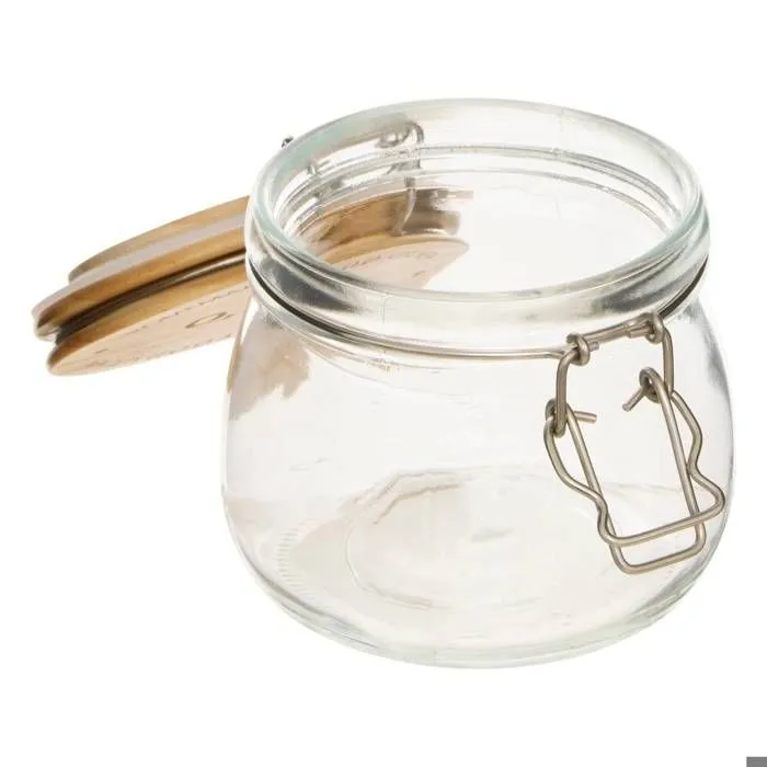 5five - bocal verre couvercle pin "wording" 0,5l-2