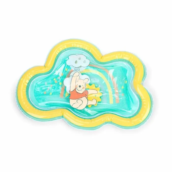 DISNEY BABY -WINNIE- Tapis d'eau pour bébé, jeu sensoriel et d'éveil, gonflable, facile à nettoyer, pliable, dès la naissance-0