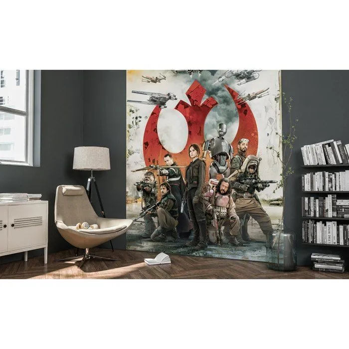 Poster XXL - Star Wars - Rogue One - 200x275 CM - Multicolore - Lavable - Décoration murale-1