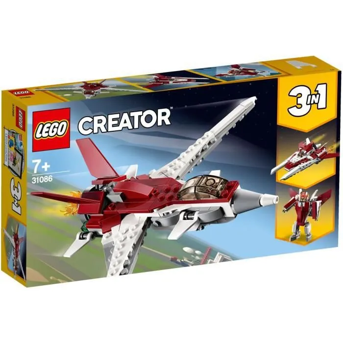 LEGO® Creator 3-en-1 31086 - L'avion futuriste- Jeu de construction-0