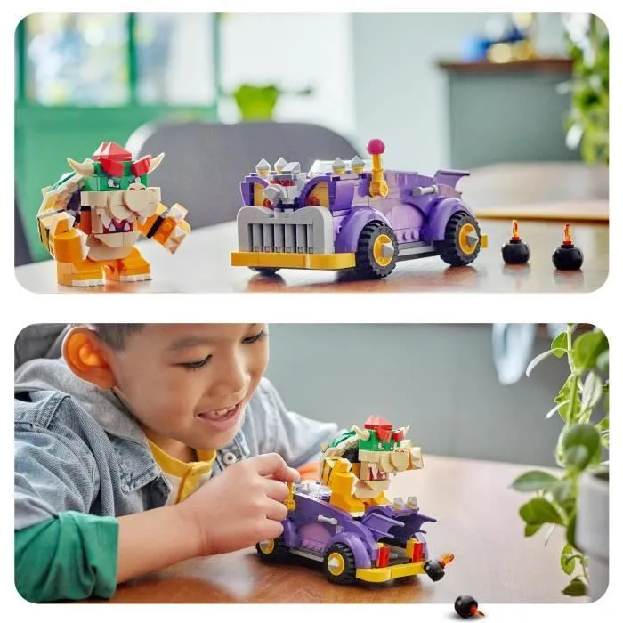 LEGO® 71431 Super Mario Ensemble d'Extension Bolide de Bowser, Jouet de Kart pour Enfants Dès 8 Ans avec Figurine Bowser-4