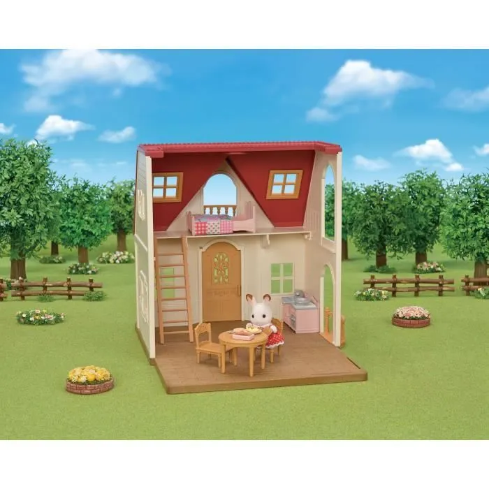 SYLVANIAN FAMILIES - 5567 - Le cosy cottage du village - A partir de 3 ans-1