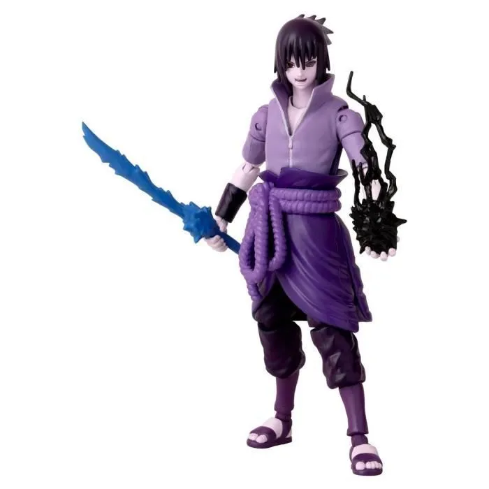 Figurine Anime Heroes 17 cm Sasuke Uchiwa Rinnegan/Mangekyo Sharingan - BANDAI Naruto Shippuden-2