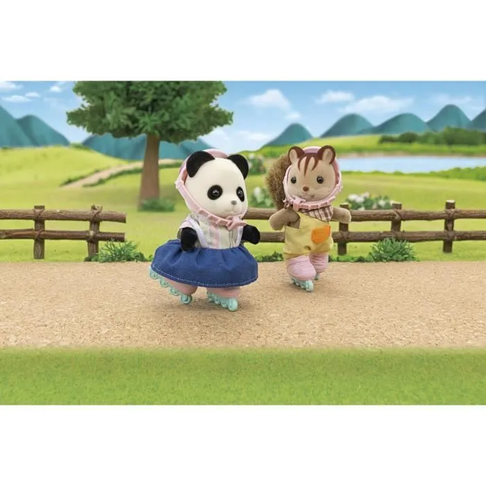 La fille panda, son vélo et sa remorque - SYLVANIAN FAMILIES - 5652 - Pour enfant à partir de 3 ans-7