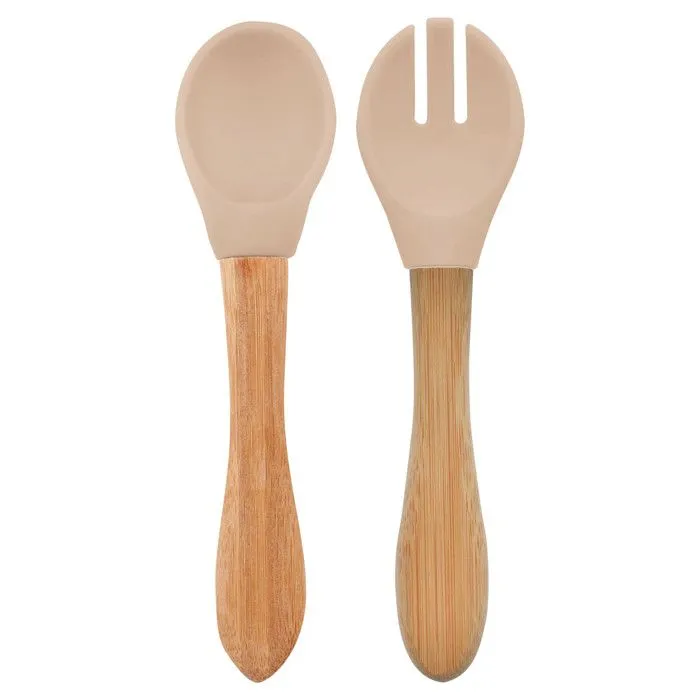 Set de couverts bébé fourchette et cuillère-0
