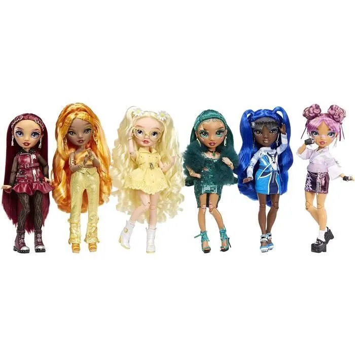Poupée mannequin Rainbow High S4 - Coco Vanderbalt - Bleu - Accessoires inclus-6