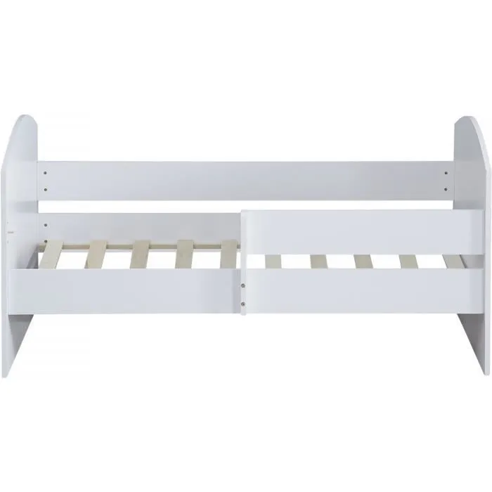 Lit enfant - Habitat et Jardin - Victoria - Bois - Blanc - 80 x 160 cm-3