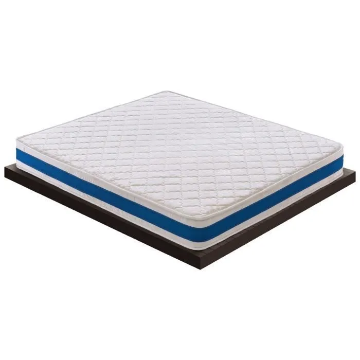 Matelas en mousse d'eau - orthopédique - réversible - 11 zones de confort - niveau de rigidité H1 90 x 190 cm-1