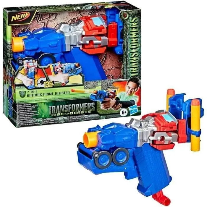 Nerf Blaster 2 en 1 Optimus Prime - Transformers: Rise of the Beasts-2