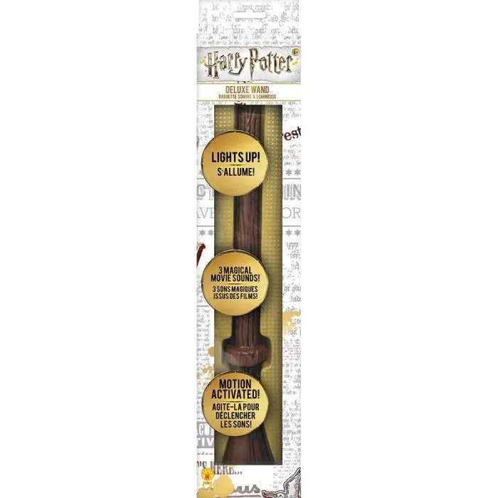 Baguette lumineuse Harry Potter - RUBIES - Marron - Garçon - Licence Harry Potter - Extérieur-1