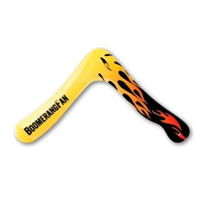 Boomerang tout-terrain BoomerangFan Fire Gaucher - Blanc-0
