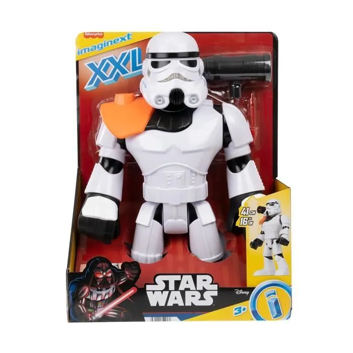 Imaginext-STAR WARS-Figurine XXL Stormtrooper, 40 cm HXG53-5