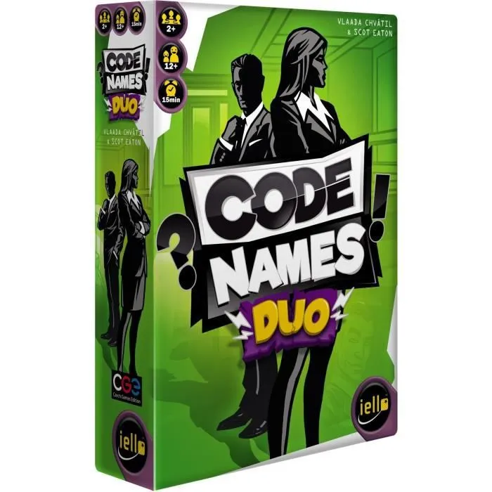 Iello - Codenames Duo - Jeu de société coopératif-0