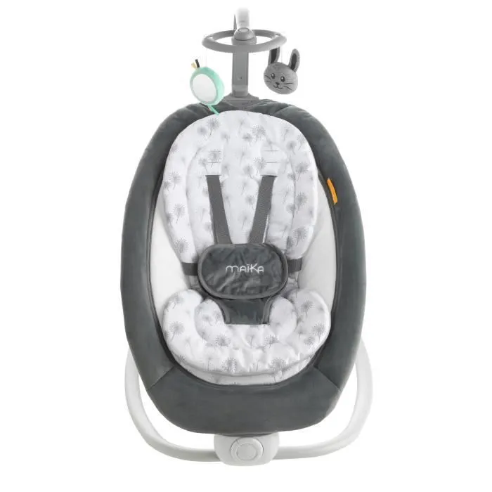 Transat Curvy MAÏKA - Pour bébé jusqu'à 9 kg - Avec arche et 4 positions d'assise-2