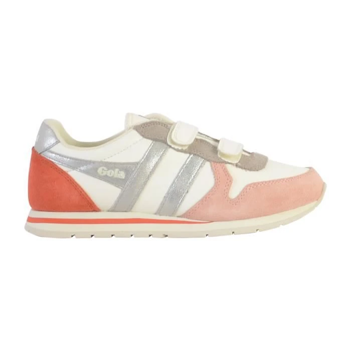 Basket Cuir Enfant Gola Daytona Quad Strap-1