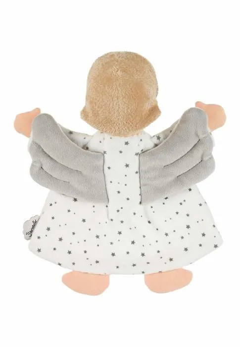 Peluche Sterntaler - 3212197 - Doudou Plat Ange Gardien, Pour Bebes Des 1 Mois, Taille M, 12 x 17 cm-1