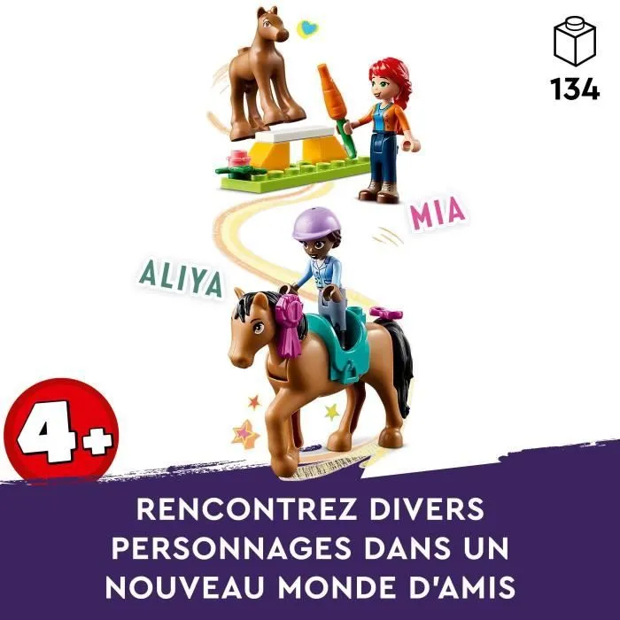 LEGO® Friends 41746 Le Dressage Équestre, Jouet de Chevaux et Poney, Cadeau Enfants 4 Ans-2