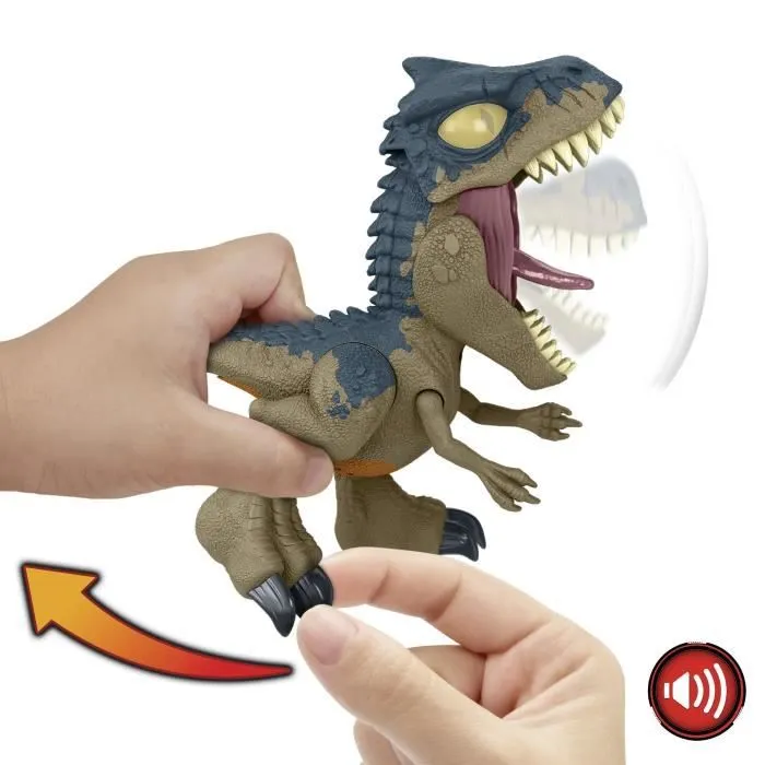 Jurassic World : Chomp-Allosaurus Méga Rugissement-figurine de dinosaure HVB45-7