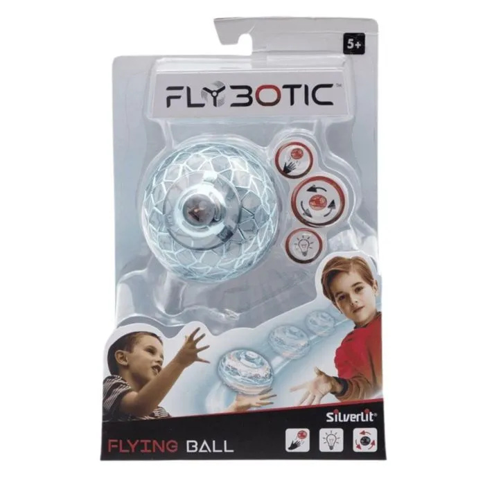 Flying Ball - Flybotic - Silverlit - Effets Lumineux - Batterie Rechargeable - Deux Modes de Jeu-0