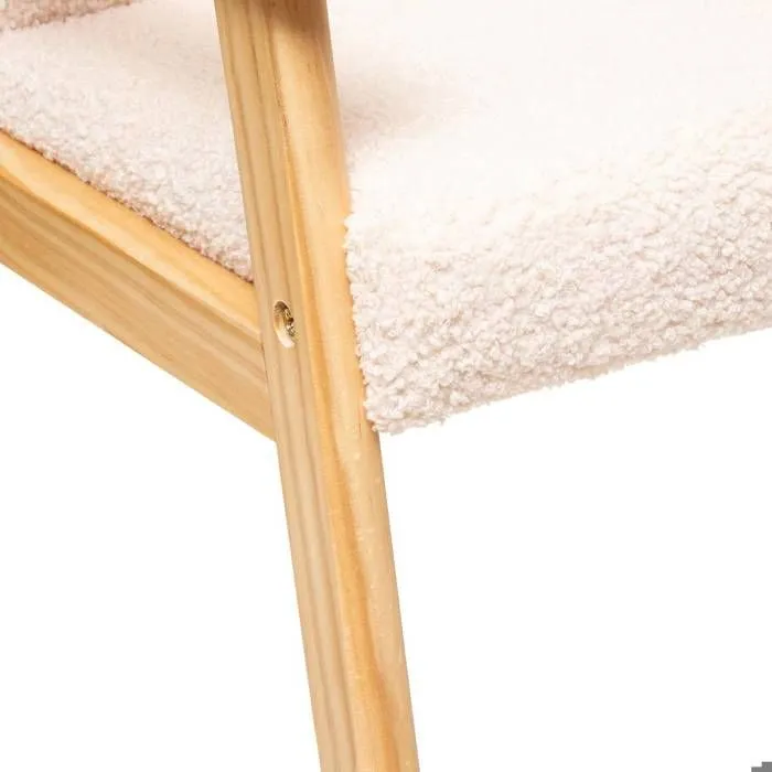Fauteuil Pour Enfant Basile Ecru Atmosphera-1
