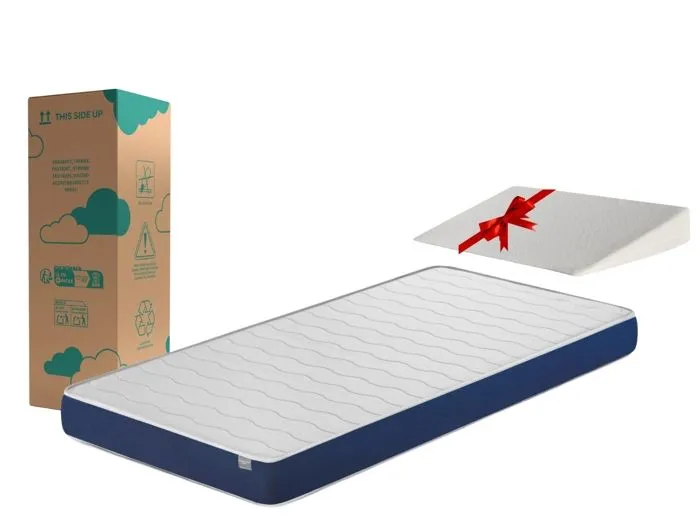Matelas bébé MILU 60x120 Epaisseur 11 CM -Noyau mousse perforée,hautement respirant-0