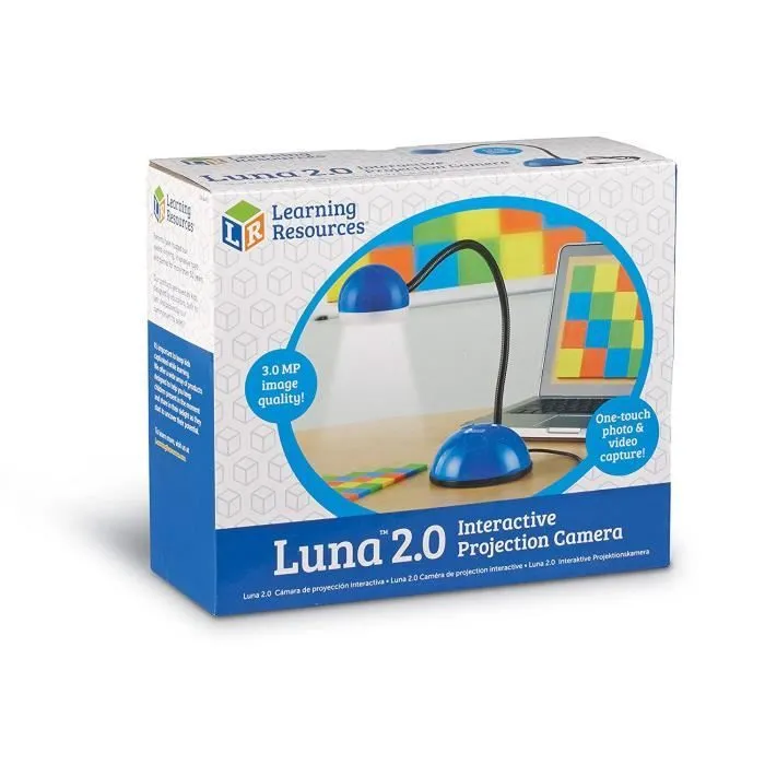 Learning Resources Luna 2.0 INTERACTIVE Projection Camera - LER4427-2
