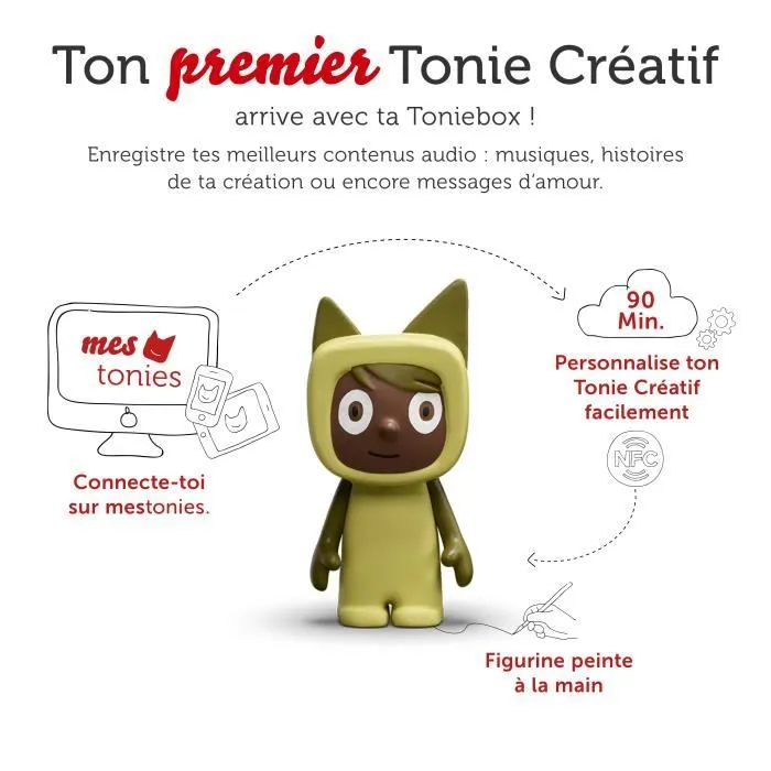 tonies® - Mon Premier Coffret Toniebox - Vert - Conteuse d'histoires-2