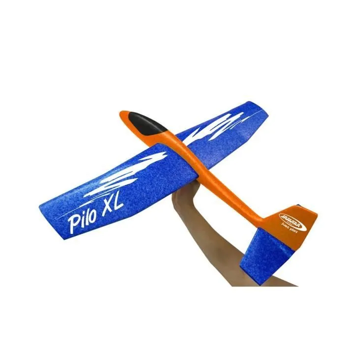 Planeur en mousse EPP - JAMARA - Pilo XL - Bleu et orange - Mixte - Utilisation extérieure-1