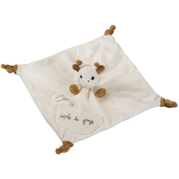 SOPHIE LA GIRAFE Doudou avec Attache Sucette-2