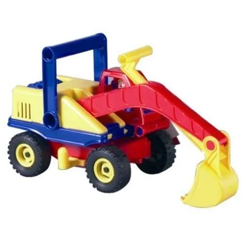 Tractopelle - SIMM - 04151 - 35CM - Jaune - Pour enfants à partir de 3 ans-0