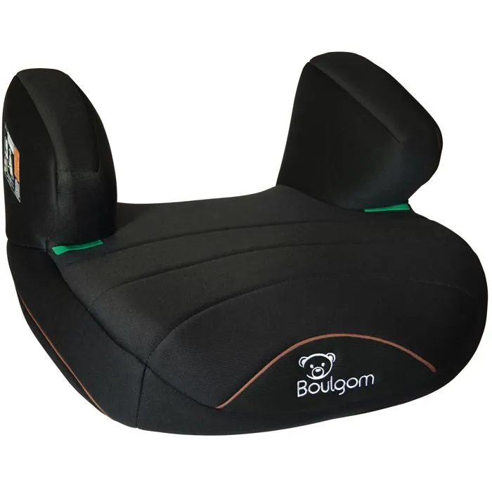 BOULGOM Rehausseur R129 i-size compatible BOOSTCONFORT2 Black-0