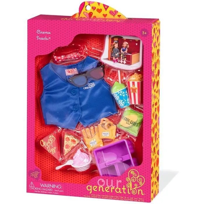 Accessoires cinema - pop corn Our generation-1