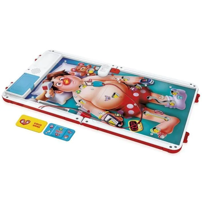 Docteur Maboul, jeu de plateau électronique avec mallette de transport tout-en-un, 2 façons de jouer, 1 joueur et plus, 10 minutes,-3