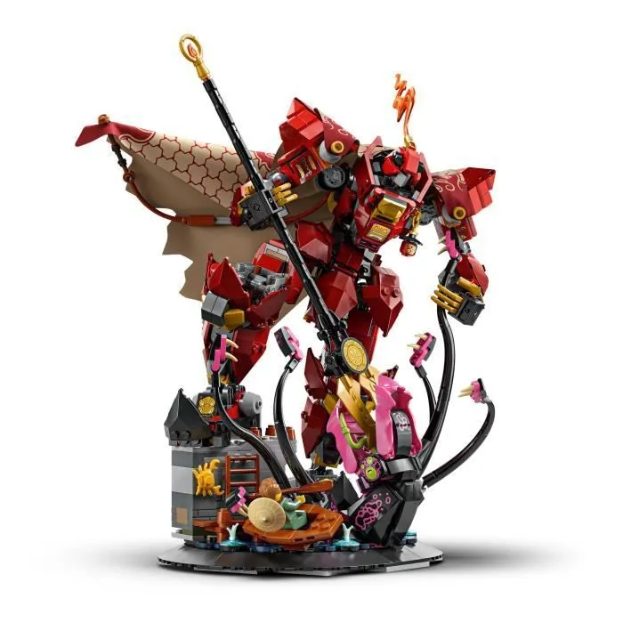 LEGO NINJAGO 71846 Le Robot du Chevalier de Feu - Jeu de Construction Garçon 14 Ans - Kai-3