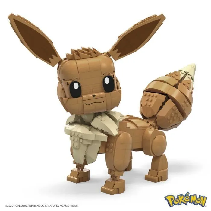 Mega Construx - Pokemon Evoli Géant - Briques de construction - 10 ans et + GMD34-1