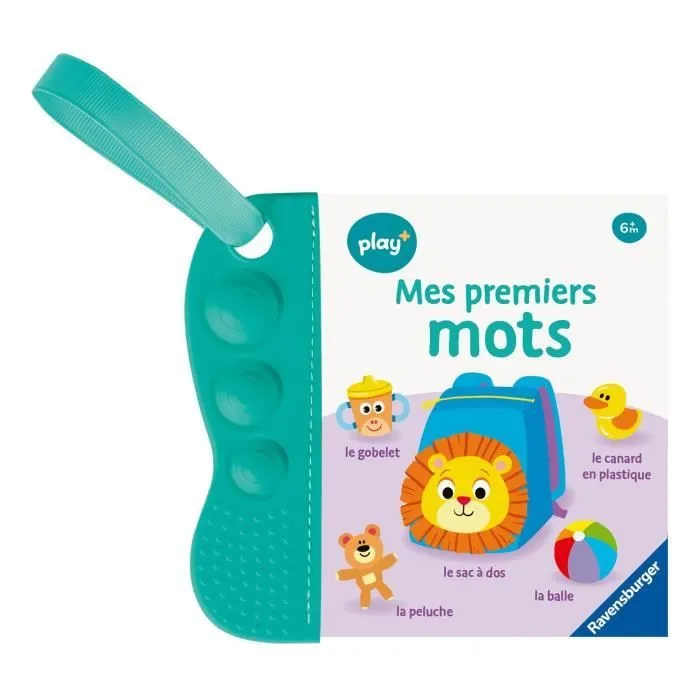 Ravensburger play+, Flip & pop - Mes premiers mots , Livre, Premier âge, bébé-0