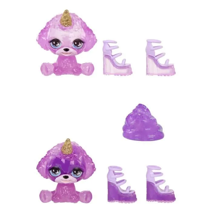 Rainbow High Poupée Mannequin avec Kit de Slime et Animal de Compagnie - Violet (Violet) - Poupée Pailletée 28 cm avec Kit de Slime-3