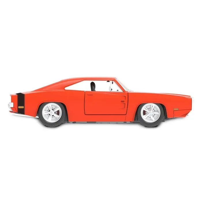 Voiture Dodge Charger R/T 1970 2,4GHz 1:16 - rouge - JAMARA - Pour enfant à partir de 4 ans-3