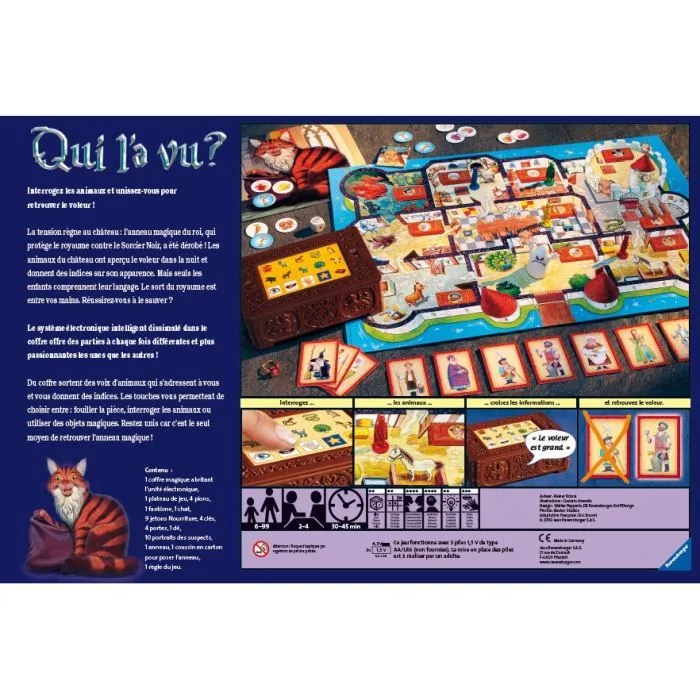 RAVENSBURGER Jeux de Société Qui l'a Vu-2