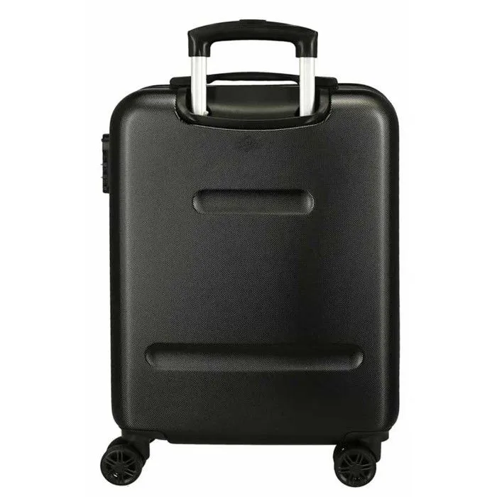 Valise cabine - MARVEL - Spiderman Geo - Noir - 4 roues - ABS léger et résistant-1